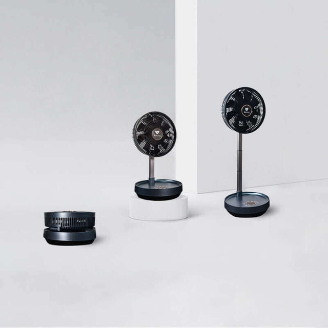 Airdog Ventilador plegable portátil inteligente con batería