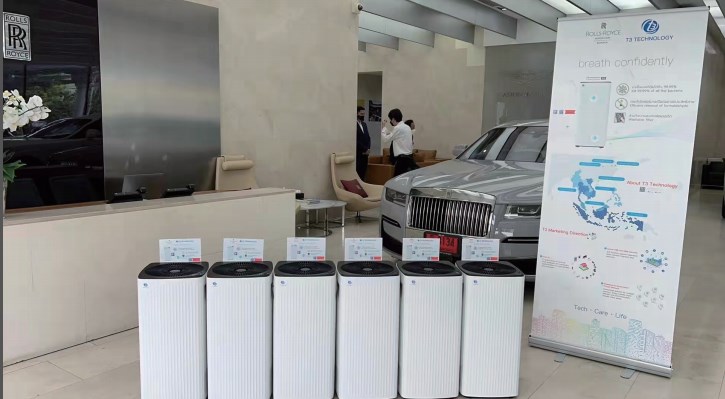 Airdog Ingresa a la tienda Roll-Royce en Tailandia