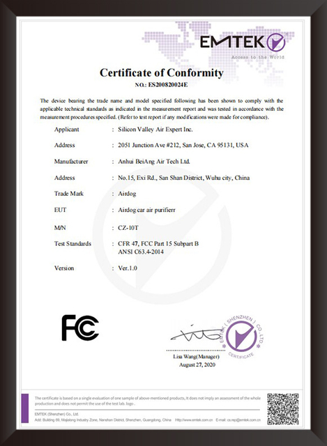 certificación de airdog