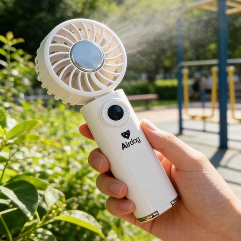Ventilador de refrigeración portátil recargable F200